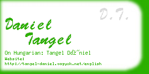 daniel tangel business card